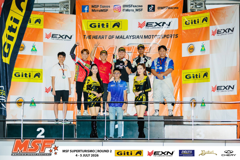 Image from: Aksi Penuh Taktikal Di Sepang, Pemenang Pusingan 2 MSF Racing 2026 Dimuktamadkan