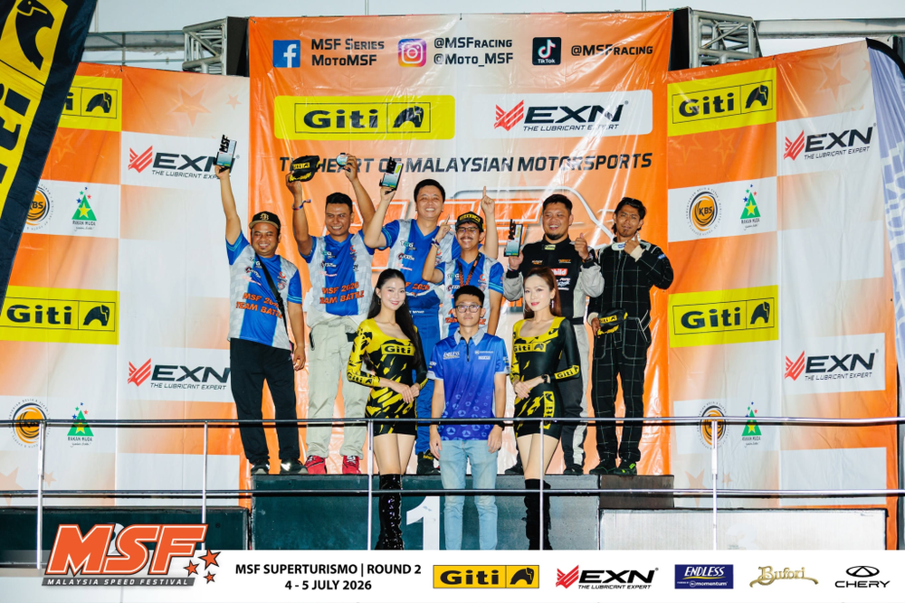 Image from: Aksi Penuh Taktikal Di Sepang, Pemenang Pusingan 2 MSF Racing 2026 Dimuktamadkan