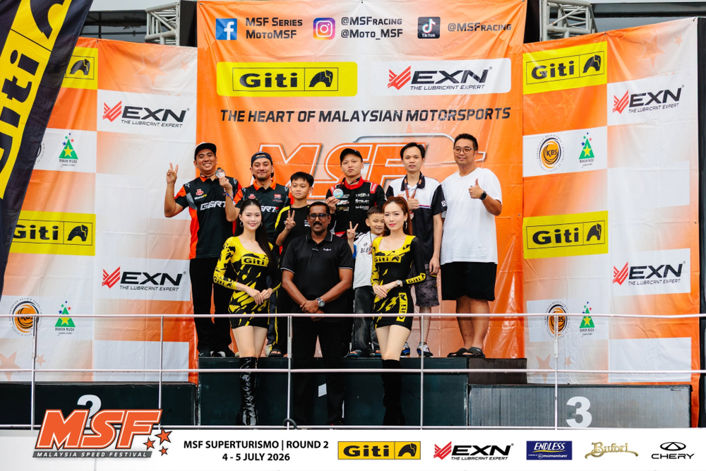 Image from: MSF Super Turismo Saturday Night Super Sprint 2026: Keputusan Super Series, Production Series & Cup Series