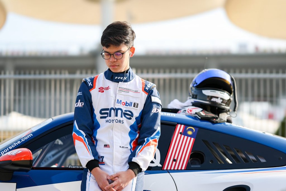 Image from: Naquib Azlan, Adrian D’Silva & Douglas Khoo Wakil Malaysia Dalam Porsche ARBox Carrera Cup Asia 2026