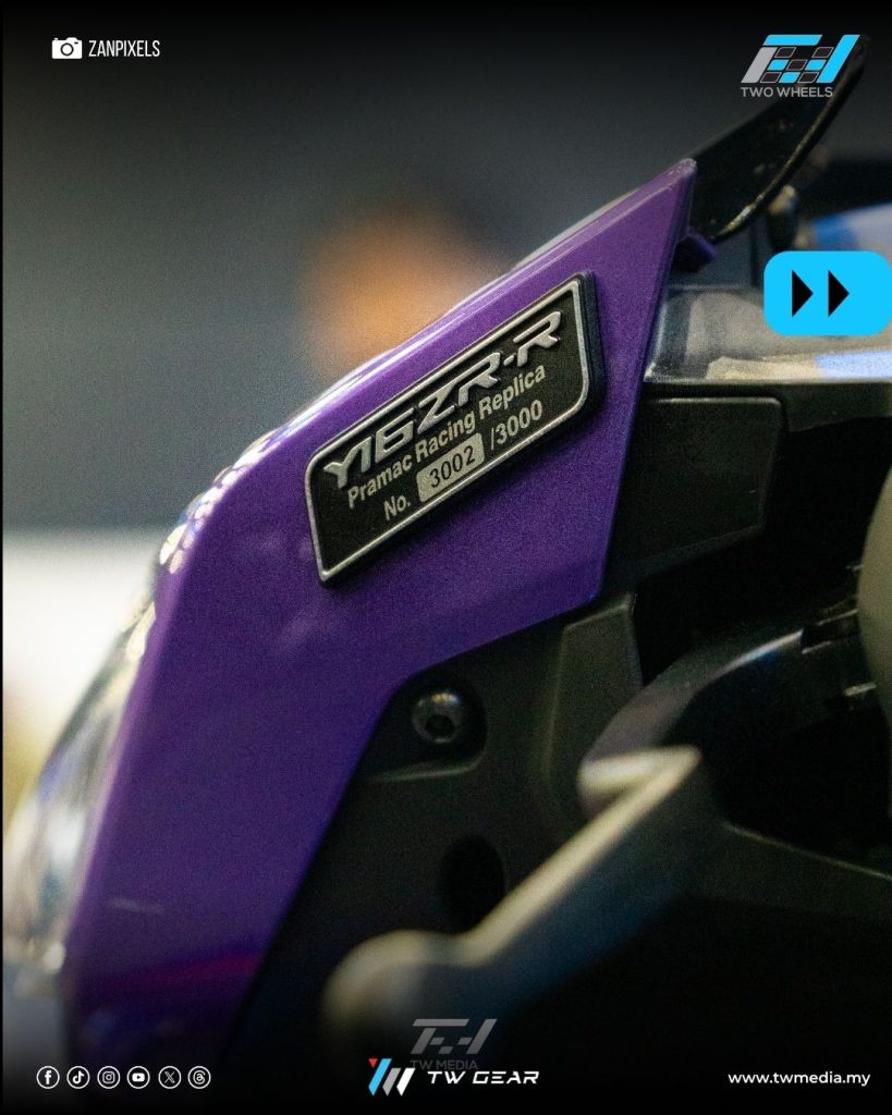 Image from: Yamaha Y16ZR-R Pramac Racing Replica Hanya 3,000 Unit, Harga RM13,388*
