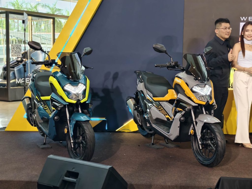 Image from: Aveta Vanguard 180 Rasmi Dilancarkan: Motosikal Adventure Touring Crossover (ATC) Ideal Untuk Penunggang Harian & Kembara!