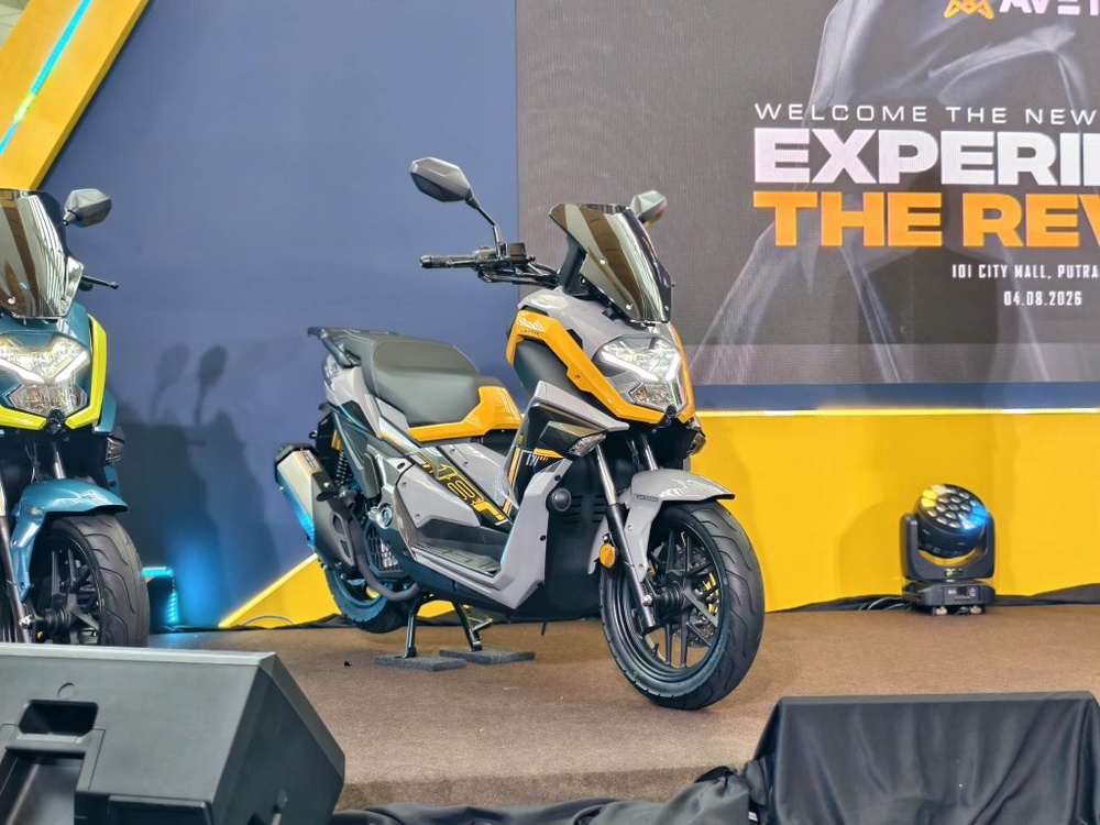 Image from: Aveta Vanguard 180 Rasmi Dilancarkan: Motosikal Adventure Touring Crossover (ATC) Ideal Untuk Penunggang Harian & Kembara!