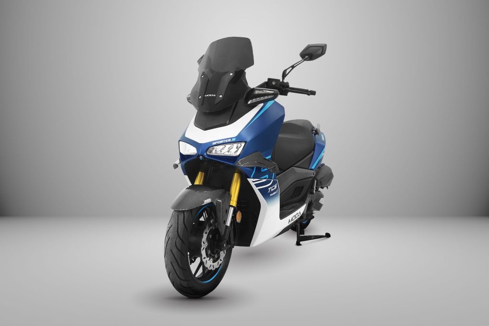 Image from: MODA Lancar Sporter S SKII Baharu: Tampil Ciri Canggih Skrin TFT 7-Inci, Winglet Aerodinamik & Dashcam HD