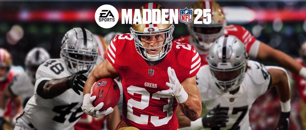 Christian McCaffrey Is The ‘Madden NFL 25’ Cover Athlete