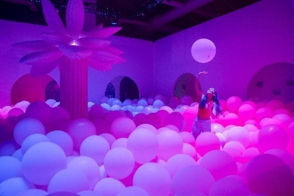 Bubble Planet immersive installation at Kai Tak Cruise Terminal in Hong Kong
