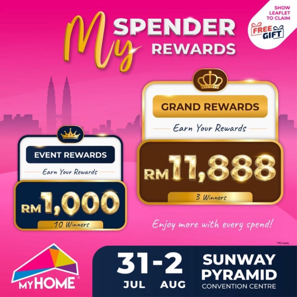 MyHOME Exhibition poster, Sunway Pyramid