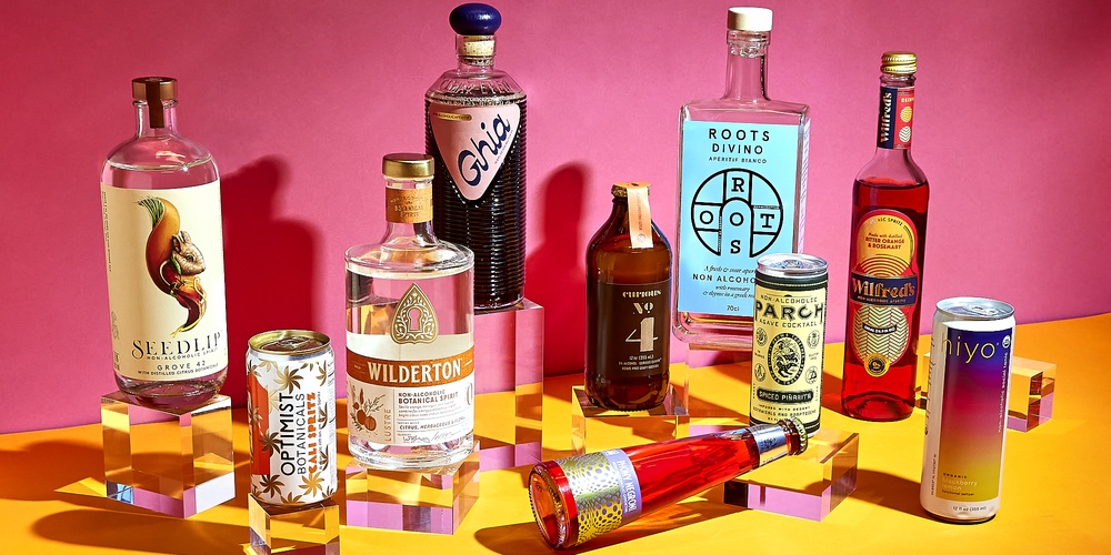 The 24 Best Non Alcoholic Drinks Brands For 2024   Best Non Alcoholic Spirits Header 1 