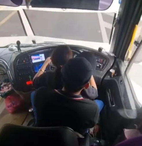 Image from: Lap-driving gone too far: Bus driver & girlfriend Jailed one year and six months