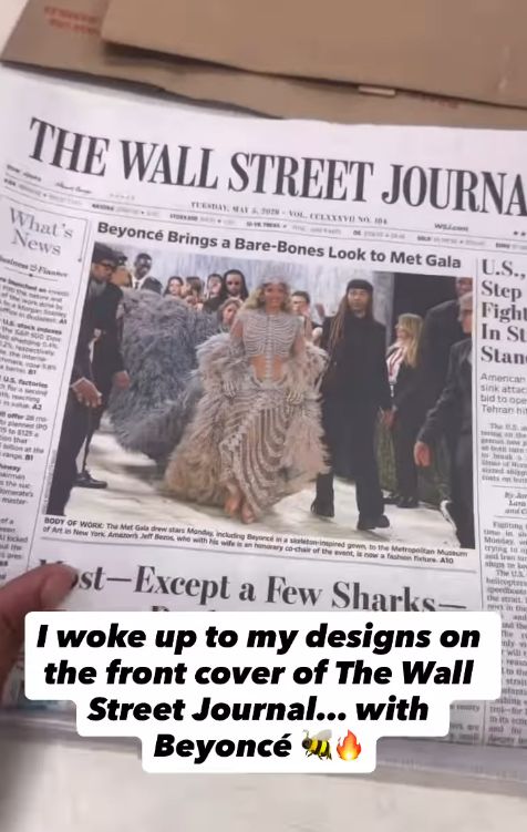 Image from: From S’wak to the Met Gala: M’sian designer makes historic global debut