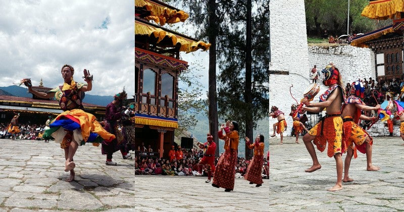 Bhutan dance