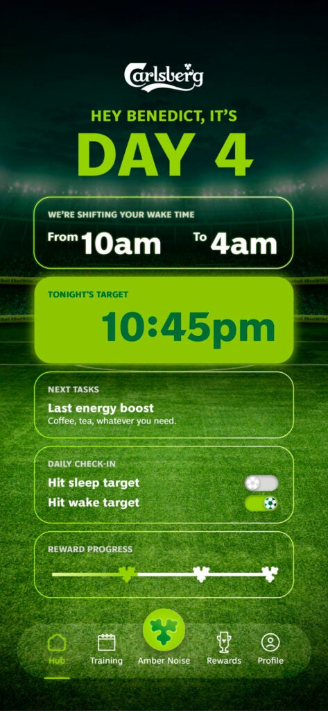 Carlsberg Extra Time Web