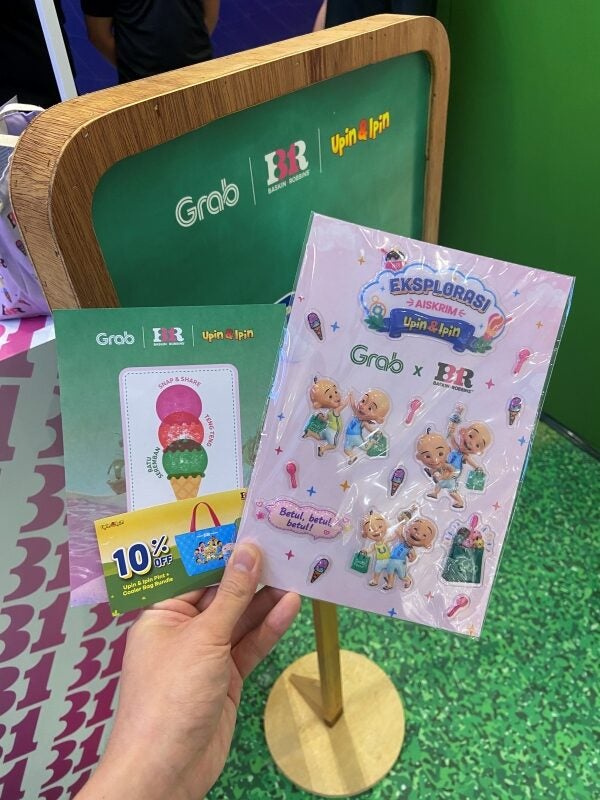 GrabUpinIpin Stickers vouchers