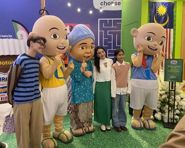GrabUpinIpin Upin Ipin Opah meet