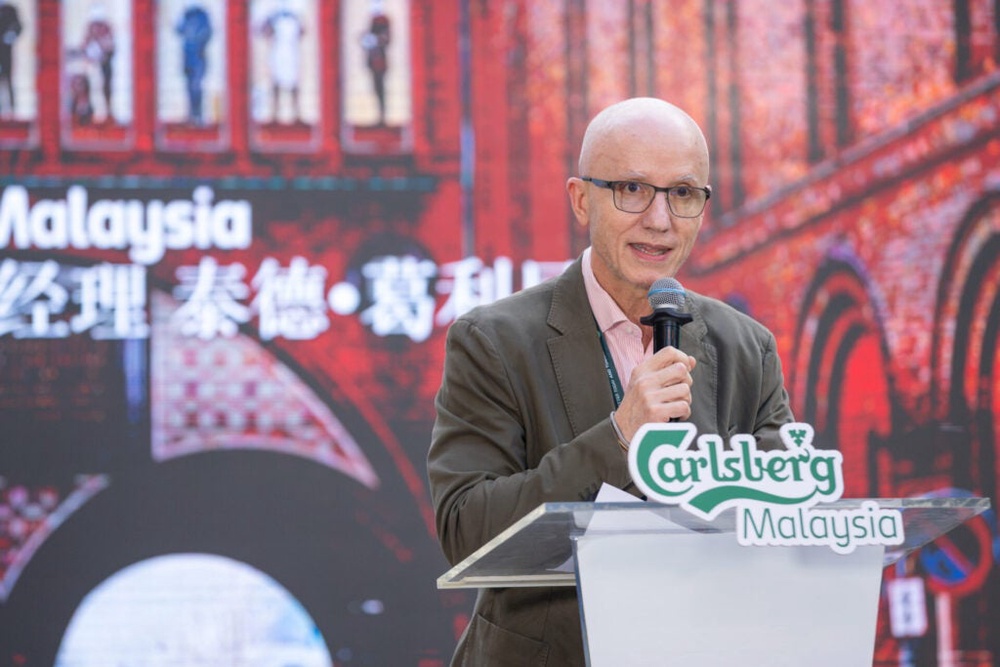 Welcome address by Stefano Clini Managing Director of Carlsberg Malaysia