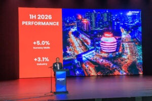 HC Chan Group Managing Director of Sunway Malls announces 5 y o y growth in 1H2026 compared to industry 3.1
