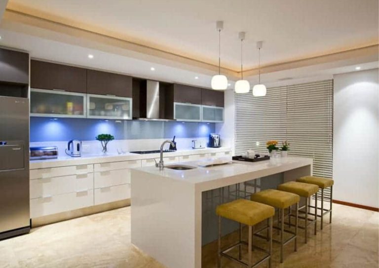 kitchen island size