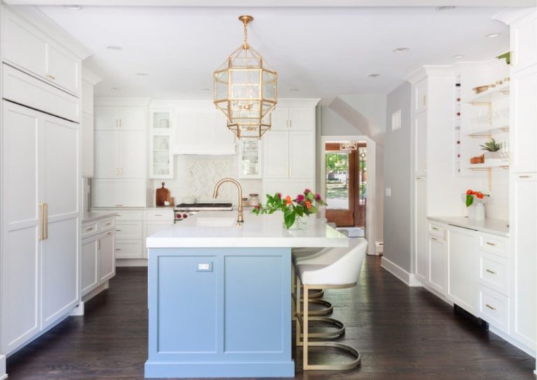 kitchen island size