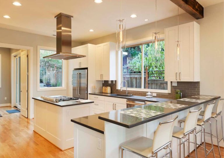 kitchen island size