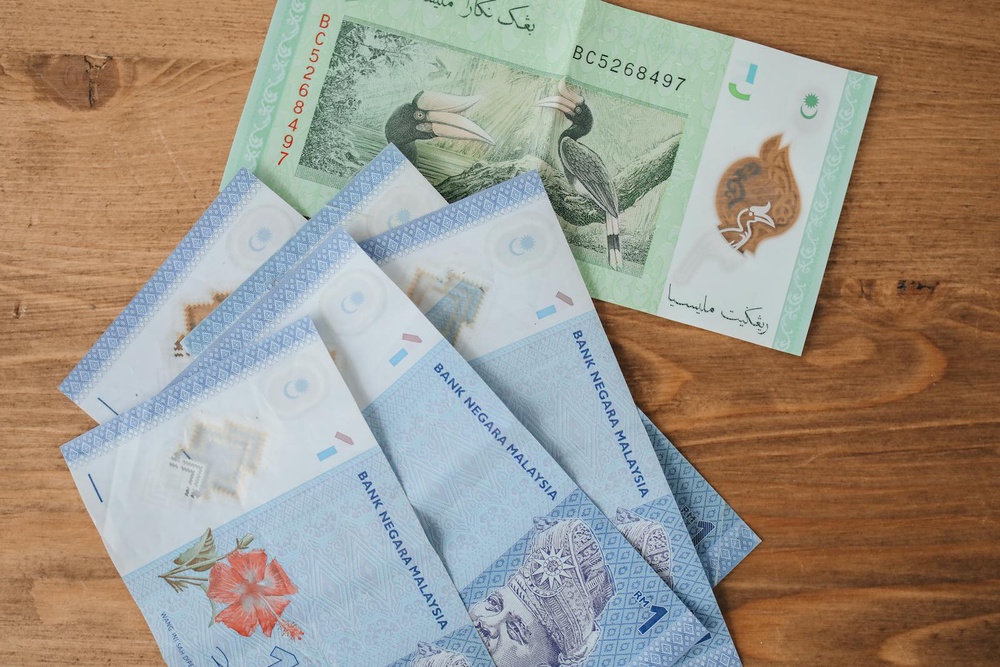 A Variety of Malaysian Currency