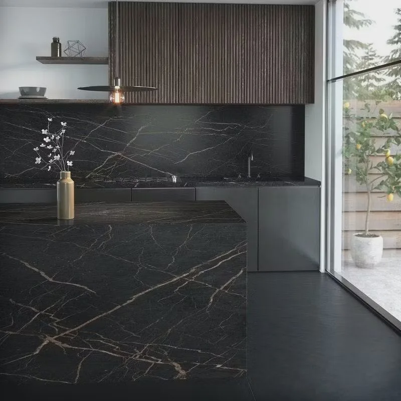 Quartz, Dekton, Kitchen Countertop, Kitchen Cabinet Johor