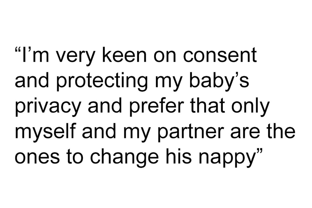 “I’m Very Keen On Consent” Mom Doesn’t Want Her Baby’s Grandparents To