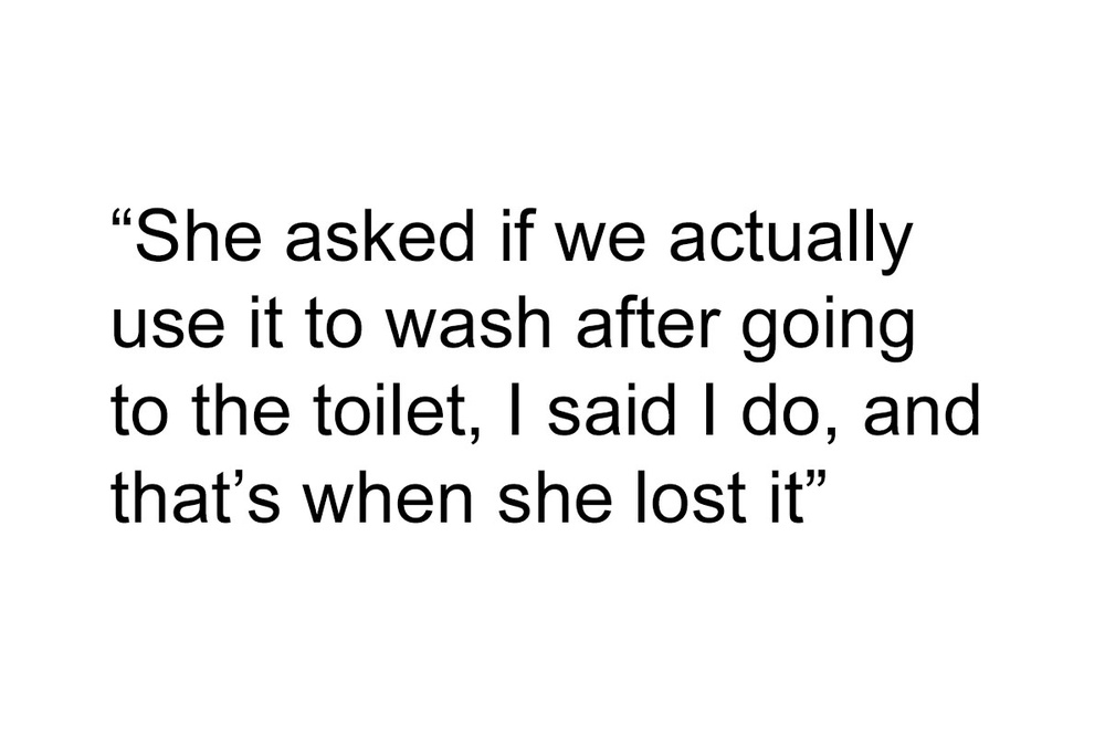 Woman Washes Her Feet In A Bidet, Gets Really Angry When She Finds Out