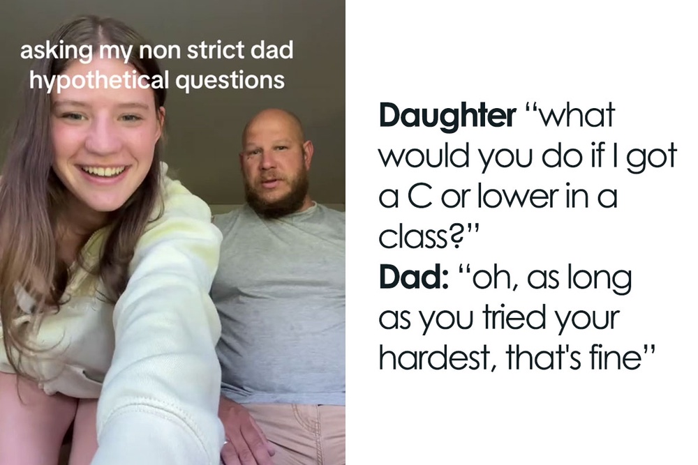 Teen Asks Her “non Strict” Dad Hypothetical Questions Makes The Internet Melt With His Responses 