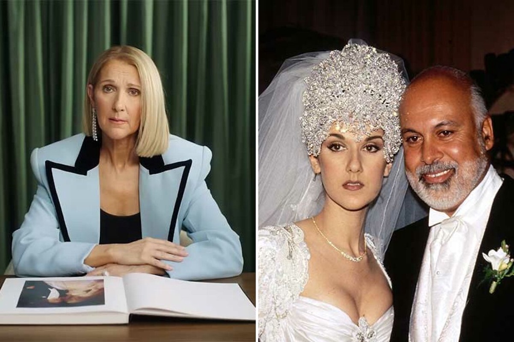 Céline Dion Reveals Famous Wedding Tiara With 2,000 Crystals Was Sewn