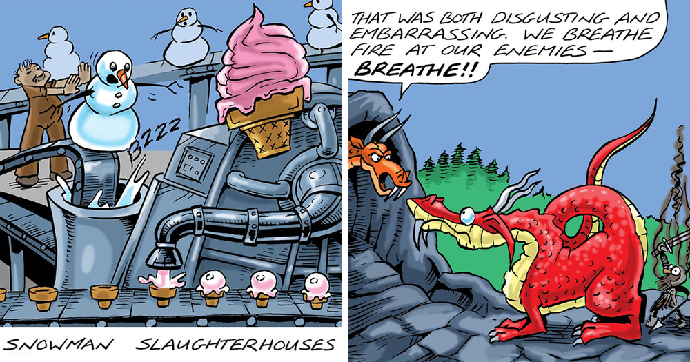 Comic Panel Break 14 Humorous One-Panel Comics To Take A Break From The Everyday Hustle ...