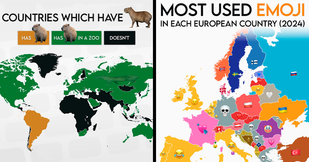 80 “Amazing Maps” That Make Geography Interesting And Fun