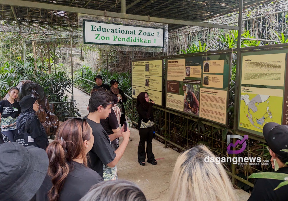 Pihak media diberi penerangan khusus tentang operasi sebenar di Pulau Orang Utan Bukit Merah. Gambar: Naim Aziz / DagangNews