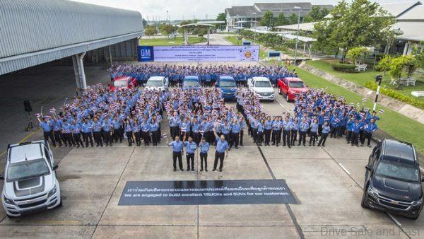 General Motors Colorado at Rayong plant in Thailand