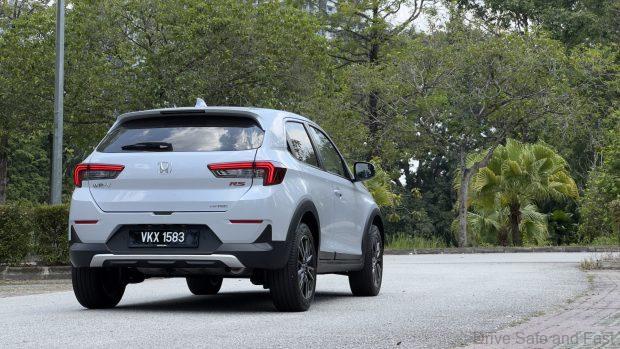 Honda WR-V rear view