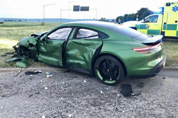 supercar crash
