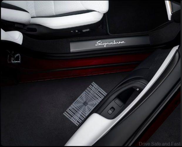 tesla model s signature plate