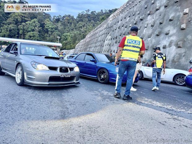 Image from: JPJ & POLICE & AADK LOCK DOWN CAR RACERS IN GENTING HIGHLANDS