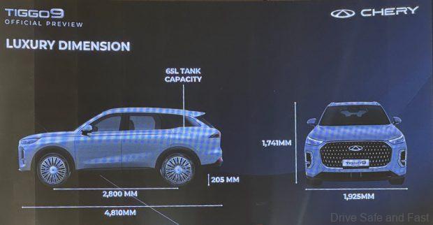 Image from: Chery Tiggo 9 Previewed For Malaysian Market: Full-Size SUV With 2.0L Turbo Under RM190K