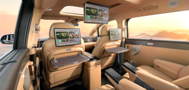 Image from: Latest 2026 Denza D9 MPV Features 800km Driving Range & 9 minutes Flash Charging