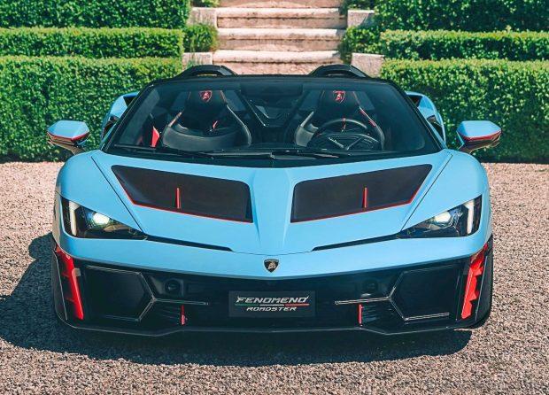 Image from: Lamborghini Fenomeno Roadster Open Top V12 Hybrid Debuts