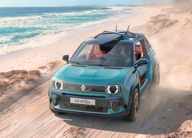 Image from: Renault 4 JP4x4 Concept Looks Cool And Impractical