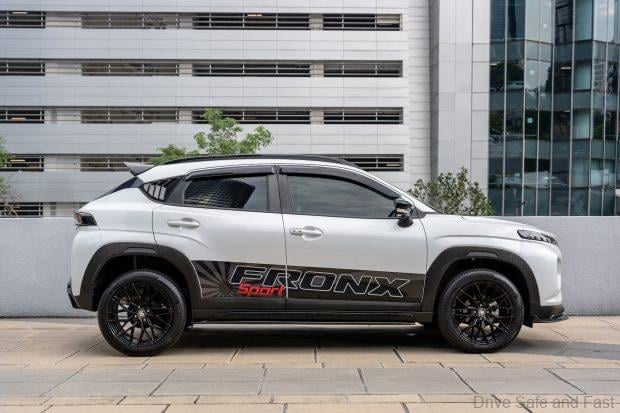 Image from: Suzuki Fronx Sport Launched, Original Variant Gets Price Reduction