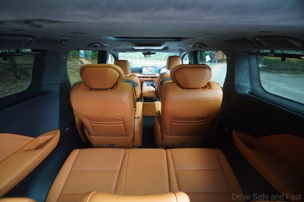 GWM Wey G9 interior rear seats