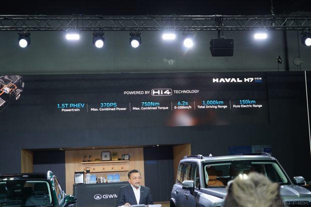 Image from: KLIMS 2026: GWM Shows Haval H7 Hi4 & Ora 05 HEV