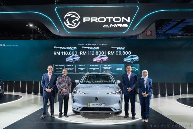 Image from: KLIMS 2026: Proton e.MAS 7 Premium Plus Launched At RM118,800 With Discount