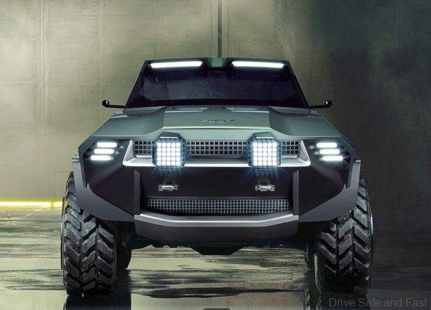 Image from: Aston Martin Unveils The ‘Dreadnought’ Digital Military SUV for Call of Duty
