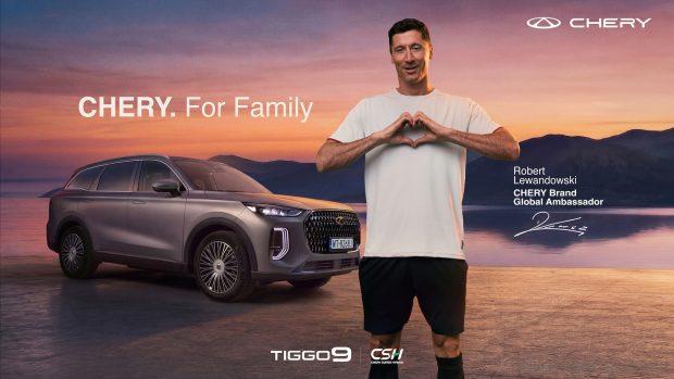 Image from: Football Star Robert Lewandowski Headlines Chery’s New ‘For Family’ Global TVC
