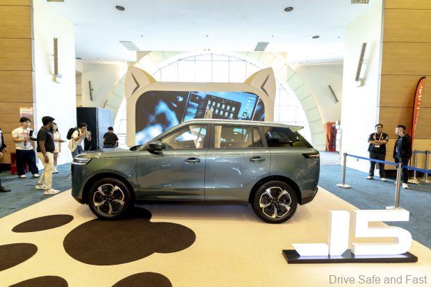 Image from: JAECOO J5 EV Makes First Public Appearance at Oh My Meow! Expo 2026