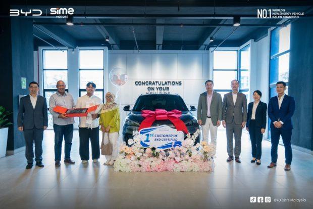 Image from: BYD Sime Motors Debuts Official BYD Certified Pre-Owned Programme In Malaysia