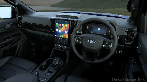 Ford Ranger Sport interior